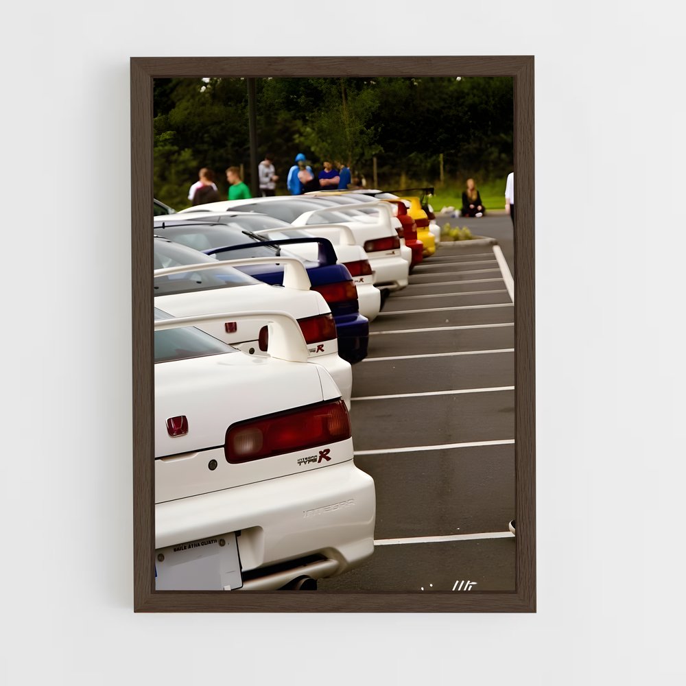 Poster Parking Legends – affiche Honda (vue 5)